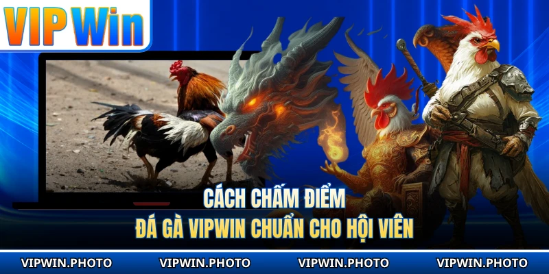 Cách chấm điểm đá gà VIPWIN chuẩn cho hội viên
