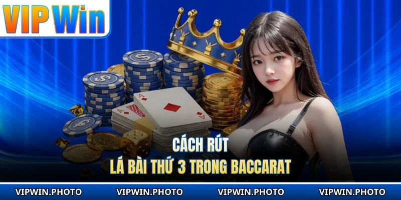 Cách rút lá bài thứ 3 trong Baccarat